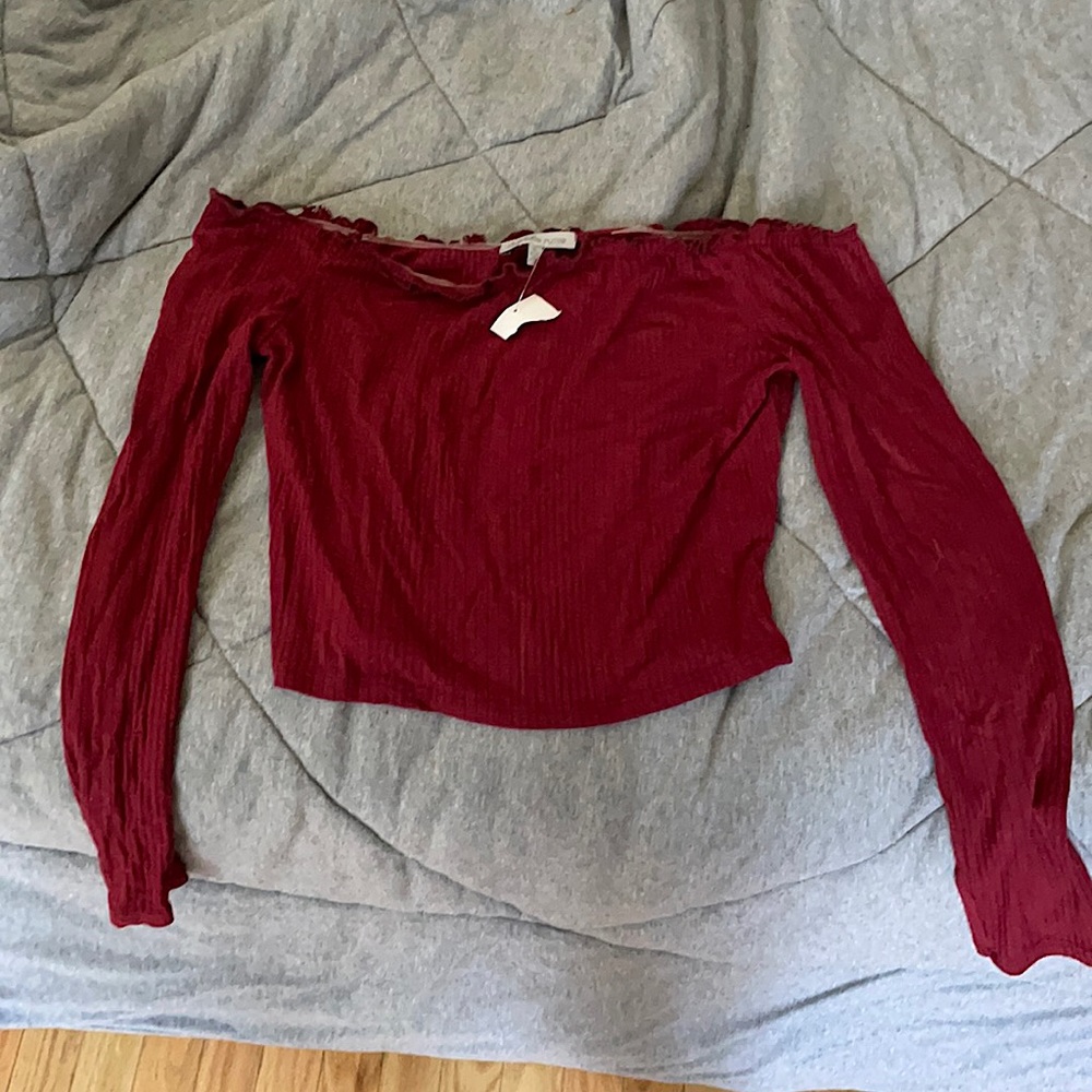Off the shoulder top